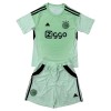 Officiële Voetbalshirt + Korte Broek Doelman Ajax Amsterdam 2025-26 Groene - Kids